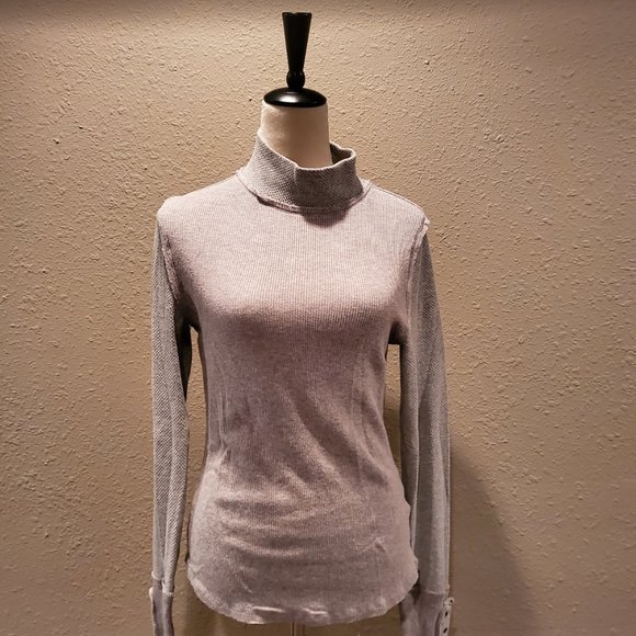 We the Free "Freya" Mock Turtlenecks - MAGENTA - Picture 9 of 16